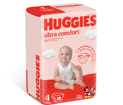 Huggies + pannolino+ ultra comfort + anti mucchio+ libertà di movimento